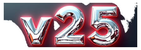 v 25 logo